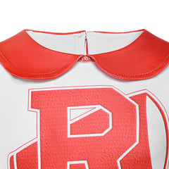Kids Children Grease: Rydell High Cheerleader Cosplay Costume Outfits Halloween Carnival Party Suit