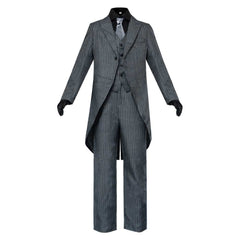 TV Cobblepot ​​Penguin Gray Set Outfits ​Cosplay Costume Halloween Carnival Suit