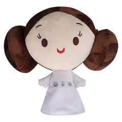 Leia Amidala Skywalker A New Hope Cosplay Plush Toys Cartoon Soft Stuffed Dolls Mascot Birthday Xmas Gift