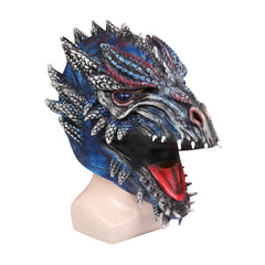 TV House Of The Dragon Dragon Mask Cosplay Latex Masks Helmet Masquerade Halloween Props