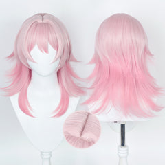 Game Honkai: Star Rail March 7th Cosplay Wig Heat Resistant Synthetic Hair Carnival Halloween Party Props