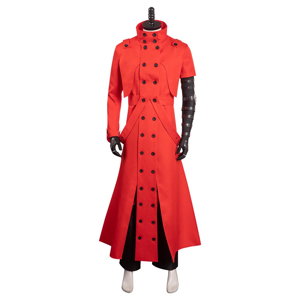 Vash The Stampede Cosplay Costume Outfits Halloween Carnival Party Disguise Suit