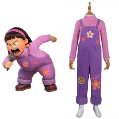 Turning Red Abby Cosplay Costume Outfits Kids Children Halloween Carnival Suit