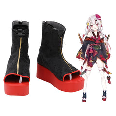 Hololive Nakiri Ayame Cosplay Shoes Boots Halloween Costumes Accessory Custom Made