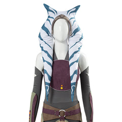 TV Ahsoka 2023 Ahsoka Tano Women Dress Outfit Halloween Carnival Costume Cosplay Costume