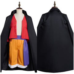 Anime One Piece Monkey D. Luffy Cosplay Costume Outfits Halloween Carnival Suit