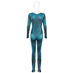 Movie Aquaman Mera Jumpsuit Cosplay Costume Outfits Halloween Carnival Party Suit