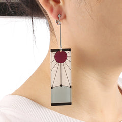 Anime Earrings  Kimetsu No Yaiba Blade Of Ghost Earings For Women Girl Cosplay Jewelry Accessories Gifts