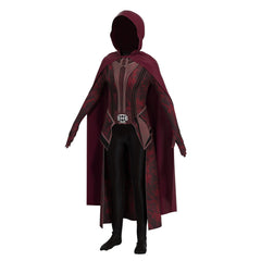 Kids Children Movie Doctor Strange Scarlet Witch  Cosplay Costume Jumpsuit Outfits Halloween Carnival Suit