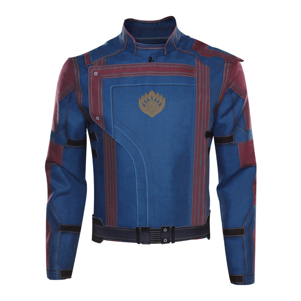 Guardians of the Galaxy Vol. 3-Star-Lord Cosplay Costume Jacket  Belt Outfits Halloween Carnival Party Suit