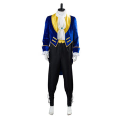 Beauty And The Beast Prince Beast Cosplay Costume Halloween Carnival Costume for Adult
