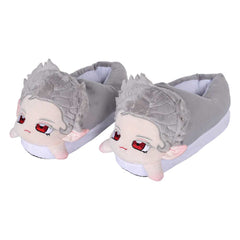 Game Baldur's Gate 2023  Astarion Gray Cotton Shoes Slipper Cosplay Accessories Halloween Carnival Props