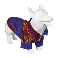 Game Baldur's Gate 2023 Astarion Purple Dogs Pet Outfits Cosplay Costume Halloween Carnival Suit