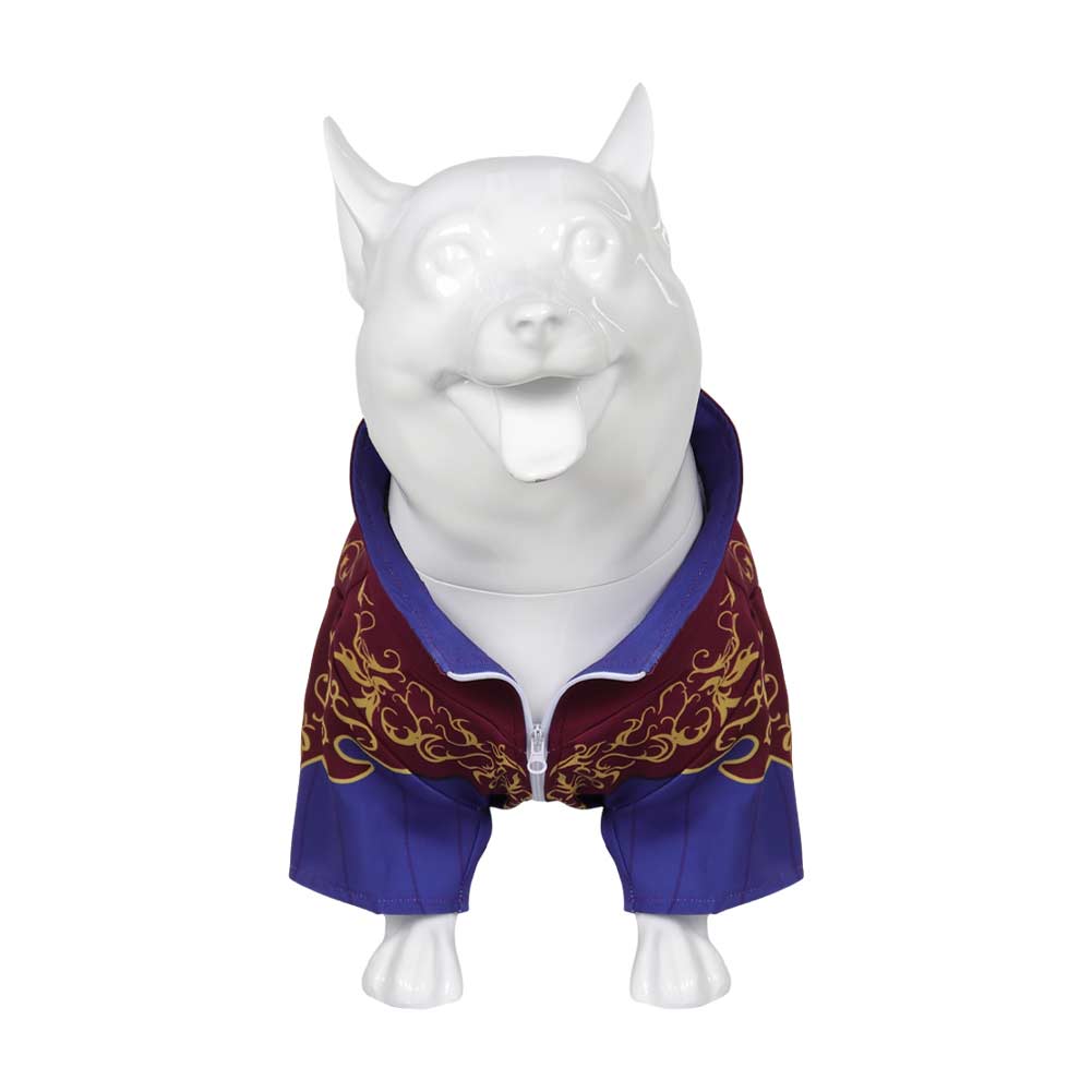 Game Baldur's Gate 2023 Astarion Purple Dogs Pet Outfits Cosplay Costume Halloween Carnival Suit