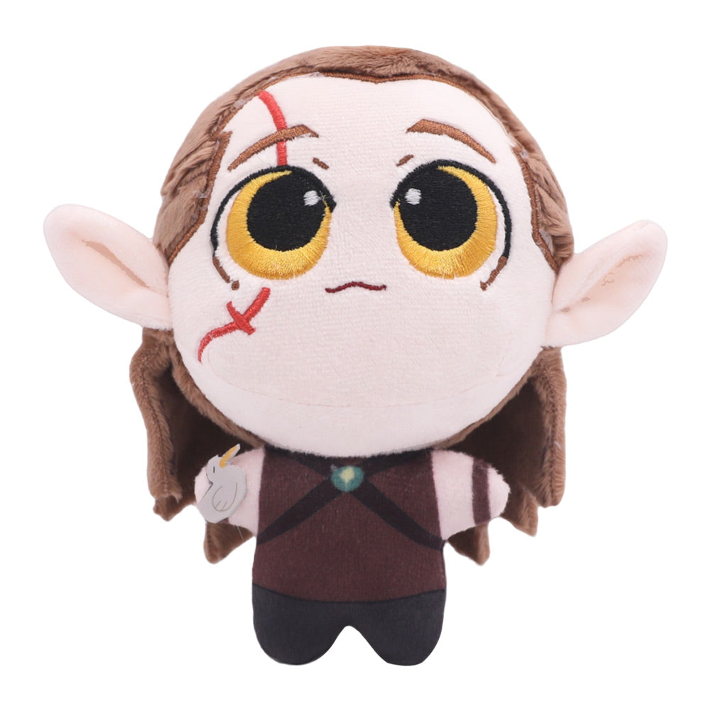 Game Baldur's Gate 2023 Halsin Cosplay Plush Toys Cartoon Soft Stuffed Dolls Mascot Birthday Xmas Gift