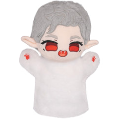 Game Baldur's Gate Astarion Hand Puppet ​Cosplay Plush Toys Cartoon Soft Stuffed Dolls Mascot Birthday Xmas Gift