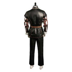 Game Baldur's Gate Astarion Leather Vest Set Cosplay Costume Outfits Halloween Carnival Suit