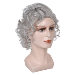 Game Baldur's Gate Astarion White Cosplay Wig Heat Resistant Synthetic Hair Carnival Halloween Party Props