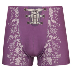 Game Baldur's Gate Gale Purple Underpants Outfits Cosplay Costume Halloween Carnival Suit