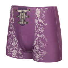 Game Baldur's Gate Gale Purple Underpants Outfits Cosplay Costume Halloween Carnival Suit