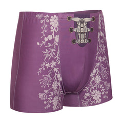 Game Baldur's Gate Gale Purple Underpants Outfits Cosplay Costume Halloween Carnival Suit