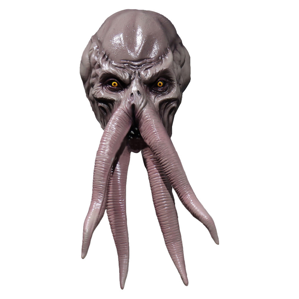 Game Baldur's Gate Illithid Gray Latex Mask Cosplay Accessories Halloween Props