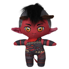 Game Baldur's Gate Karlach Red Cosplay Plush Toys Cartoon Soft Stuffed Dolls Mascot Birthday Xmas Gift