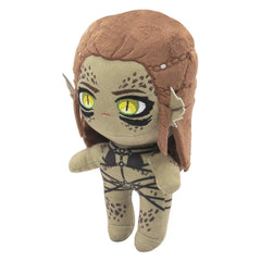 Game Baldur's Gate Lae'zel Cosplay Plush Toys Cartoon Soft Stuffed Dolls Mascot Birthday Xmas Gift