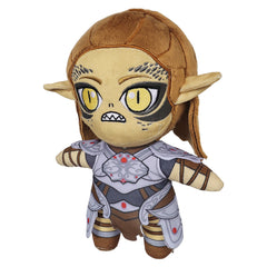 Game Baldur's Gate Lae'zel Cosplay Plush Toys Cartoon Soft Stuffed Dolls Mascot Birthday Xmas Gift