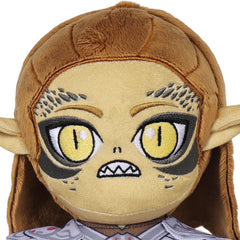 Game Baldur's Gate Lae'zel Cosplay Plush Toys Cartoon Soft Stuffed Dolls Mascot Birthday Xmas Gift