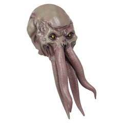 Game Baldur's Gate Mind Flayers Gray Latex Mask Cosplay Accessories Halloween Carnival Props