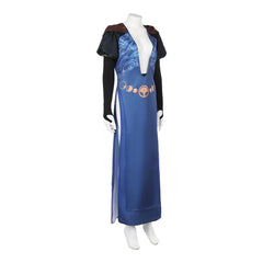 Game Baldur's Gate Mizora Blue Set Cosplay Costume Outfits Halloween Carnival Suit