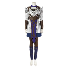 Game Baldur's Gate Shadowheart Brown Set Cosplay Costume Outfits Halloween Carnival Suit