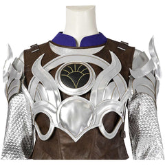 Game Baldur's Gate Shadowheart Brown Set Cosplay Costume Outfits Halloween Carnival Suit