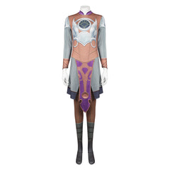 Game Baldur's Gate Shadowheart Printed Jumpsuit Outfits Cosplay Costume Suit