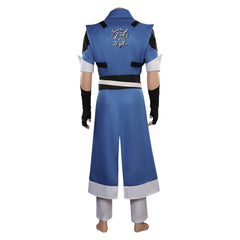 Game Castlevania: Nocturne Richter Belmont Blue Outfits Cosplay Costume Suit