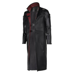 Game Cyberpunk 2077 Solomon Reed Black Coat Outfits Cosplay Costume Halloween Carnival Suit