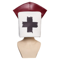 Game Dark Deception Reaper Nurse White Hat Cosplay Accessories Halloween Carnival Props ​