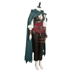 Game Dragon's Dogma 2024 Ulrika Brown Set Outfits Cosplay Costume Halloween Carnival Suit