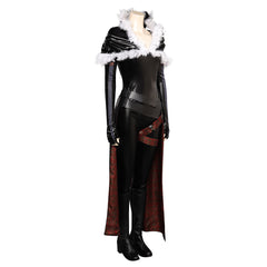 Game FFXVI Final Fantasy 16 Benedikta Harman Black Jumpsuit Set Outfits Cosplay Costume Suit