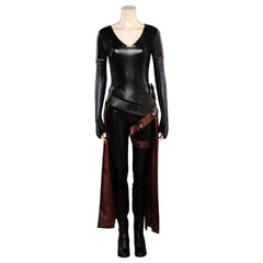 Game FFXVI Final Fantasy 16 Benedikta Harman Black Jumpsuit Set Outfits Cosplay Costume Suit