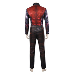 Game Final Fantasy Clive Rosfield Red Printed Set Outfits Cosplay Costume Suit