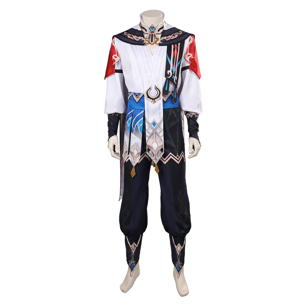 Game Genshin Impact Kaveh White Set Outfits Cosplay Costume Halloween ...