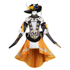 Game Genshin Impact Navia Black Dress Set Outfits Cosplay Costume Halloween Carnival Suit