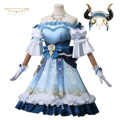 Game Genshin Impact Nilou Dress Outfit Cosplay Costume Halloween Carnival Suit