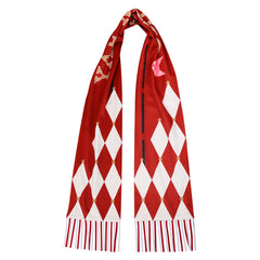 Game Genshin Impact Yae Miko Red Winter Scarf Cosplay Accessories Halloween Carnival Props