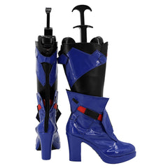 Game Honkai Goushinnso Memento Blue Shoes Boots Cosplay Accessories