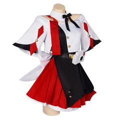 Game Honkai March 7th White Dress Set Outfits Cosplay Costume Halloween Suit