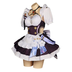 Game Honkai: Star Rail 2023 Elysia White Lolita Dress Outfits Cosplay Costume Halloween Carnival Suit