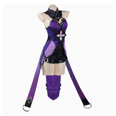 Game Honkai: Star Rail Black Swan Purple Sexy Set Outfits Cosplay Costume Halloween Carnival Suit